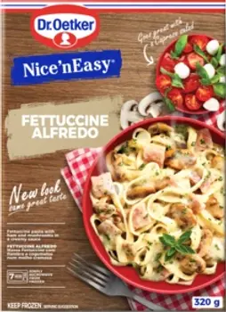 Dr. Oetker Nice 'n Easy Fettuccine Alfredo 320g