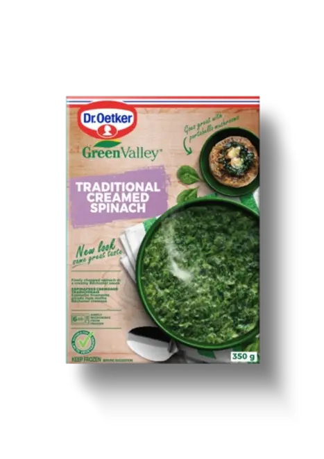 Dr. Oetker Traditional Creamed Spinach 350 g