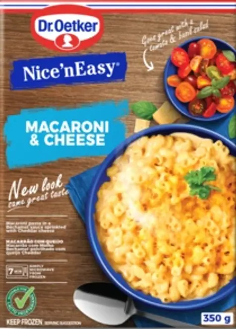 Dr. Oetker Nice 'n Easy Macaroni Cheese 350g