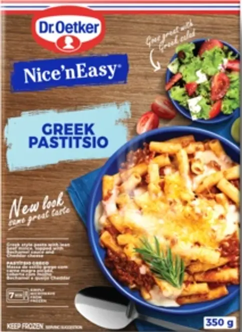 Dr. Oetker Nice 'n Easy Greek Pastitsio 350g