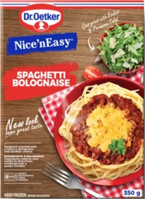 Dr. Oetker Nice 'n Easy Spaghetti Bolognaise 350g