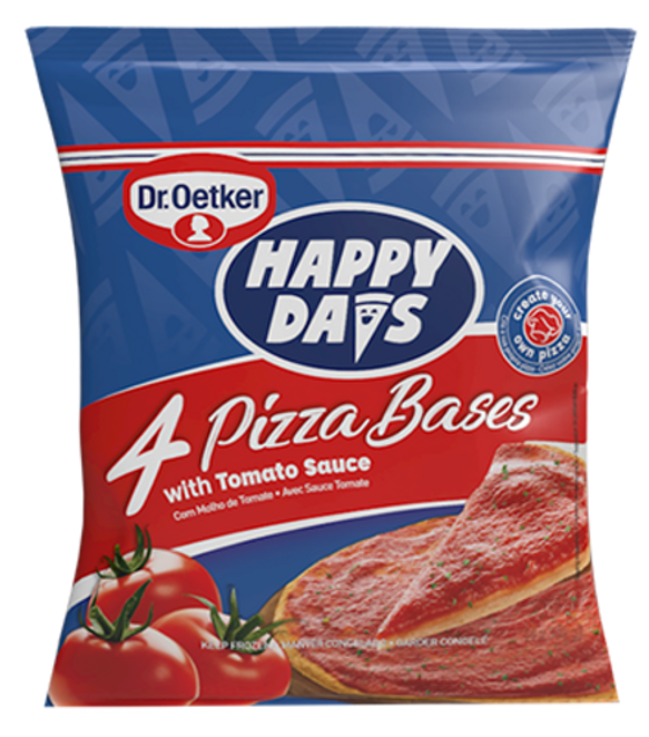 Dr. Oetker Pizza Bases 4’s 4 x 180 g